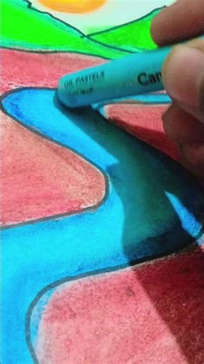 || Nature drawing || Beautiful drawing || #drawing #short