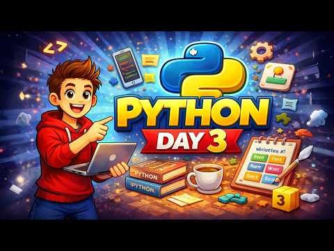 Python Day 3 🔥 Start Your Python Journey Today