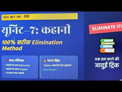 🔥UGC NET एलिमिनेशन मेथड का Use करके सभी प्रश्नों को सही करें। UGC NET MP SET MPPSC OLD PAPER.