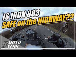 Highway Riding Experience on my 2020 Sportster Iron 883 - Sportster Motovlog