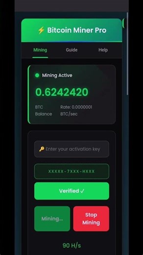 Bitcoin Mining Live Screen Recording ⚡💻 #Bitcoin #BTC #CryptoMining #mining #crypto