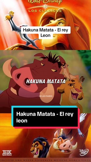Hakuna Matata: La Canción del Rey León en Español