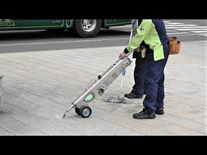 ガム除去マシン 「ガムワンド」- 札幌駅南口