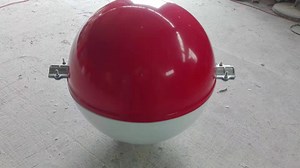 [Hot Item] Power Line Aircraft Marker Ball, Diameter 600mm 800mm Fiberglass Warning Ball Sphere