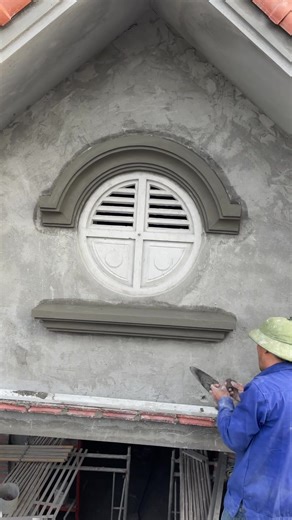 Installing Decorative Windows on Building Exteriors