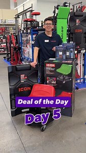47K views · 2.9K reactions | DAY 5 of 10- Friday, 9/26 ONLY: Take 30% off all ICON creepers and seats! PLUS, take 30% off all Zurich code scanners! We’re halfway through Harbor Freight’s 10 Days of Deals! Valid in-store only. No coupon required, while supplies last. Check back daily for new deals! | Harbor Freight | Facebook