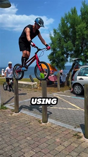 A Very Skilled Cyclist #shorts #viral