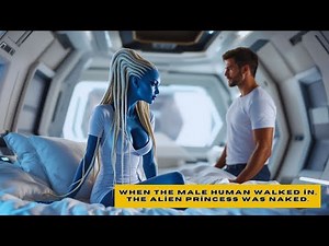 When the male human walked in, the Alien Princess was naked ! II Sci-fi Story