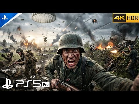 Call of Duty Vanguard (PS5) Operation Tonga – WWII Airborne Assault | 4K 60FPS HDR