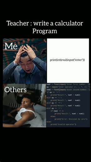 IMPOSSIBLE🗿🍷 || #coding #python #othersvsme #codinglife #epiccodequests