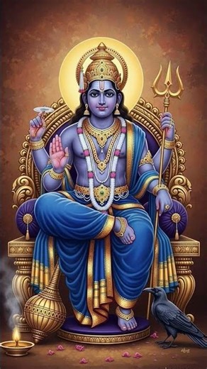 Sani Dev ji aarti video #shortfeed #shortstatus #sanidev #bhaktisong #kpprinceofficial
