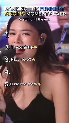 Ranking the funniest singing moments ever!