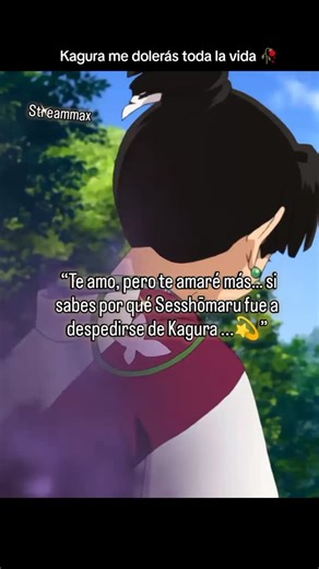 StreamMax on Instagram: "Ella era el viento… libre, pero prisionera de su destino. Él, un corazón que nunca conoció la debilidad… hasta verla partir. 💨💔 Si sabes por qué Sesshōmaru fue a verla por última vez? #Sesshomaru #Kagura #Inuyasha #Naraku #AnimeLove #TragicLove #OtakuVibes #AnimeSad #ParaTi #streammax #anime #streamingsinlímites"