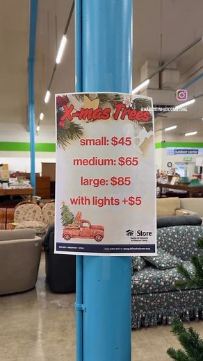 1.3K views | Holiday decor drop! From trees to wreaths, we’ve got treasures waiting for you. Come check out our holiday selection! | Habitat Whatcom Store | Facebook