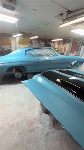 Restoring a 70 Chevelle SS in Astro Blue