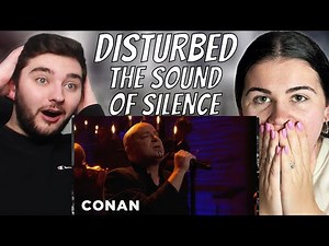 Amazing Live!...FIRST TIME HEARING Disturbed "The Sound Of Silence" 03/28/16 | CONAN on TBS