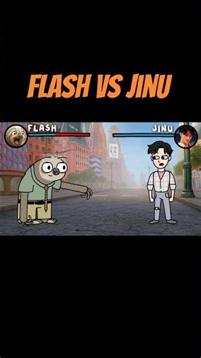 Flash vs Jinu | Zootopia 2 #animation #zootopia #shorts