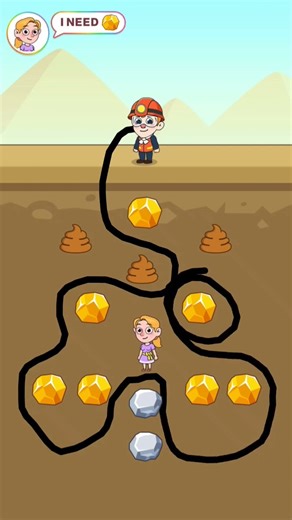 pull the Gold 🥇🪙#games #gaming