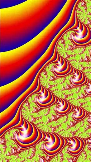 #shortart #animationart #acidart Hypercolor Mandelbrot World: High‑Speed Psytrance Fractal Voyage