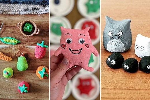20 modèles en pâte à sel pour les enfants de maternelle