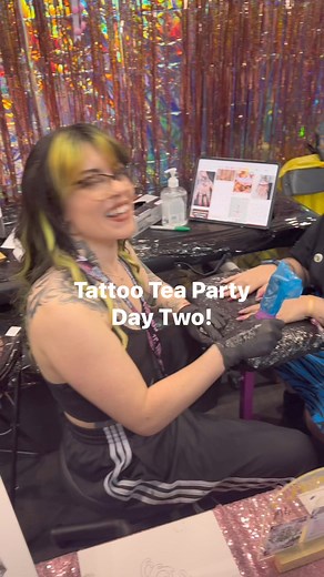 11K views · 154 reactions | Tattoo Tea Party weekend was  | Tattoo Tea Party | Facebook