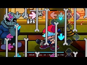 FNF Undertale - Sans Reality Check (4k)