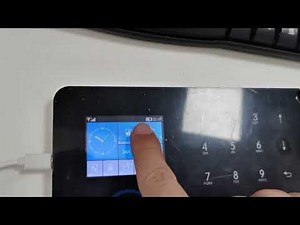 How to set a user password for the PG103 alarm to protect it