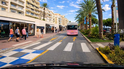 Διαδρομή με αυτοκίνητο από τις Κάννες έως την Αντίμπ στη Γαλλική Ριβιέρα