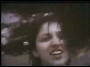 Madonna a scene from her first movie "A certain sacrifice" 1979