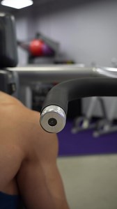 Machine Shoulder Press Variations (KNOW THE DIFFERENCE!) If you use a neutral grip, you'll target the front of the shoulders (anterior deltoid). If you use a pronated grip, you'll work the front and side parts of the shoulders (anterior and lateral deltoid). If you sit backwards and lean forward as you push, you'll shift more emphasis to the side of the shoulders (lateral deltoid). Size & Shred Training program 👉🏻 deltabolic.com | Andrew Kwong