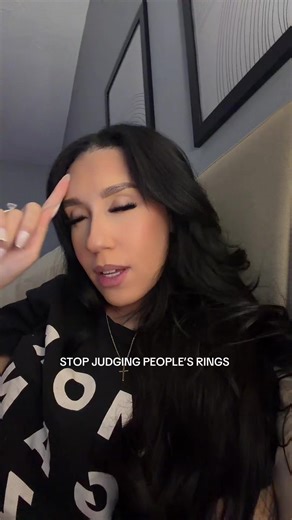 And let’s please wrap up the lab vs natural debate. Stop judging people’s rings. It’s not your business 🫶🏼