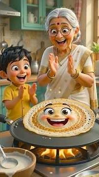 Subscribe🥰for daily stories | பேசும் தோசைக்கல்லின் ரகசியம் Moral Story for Kids chithutoons
