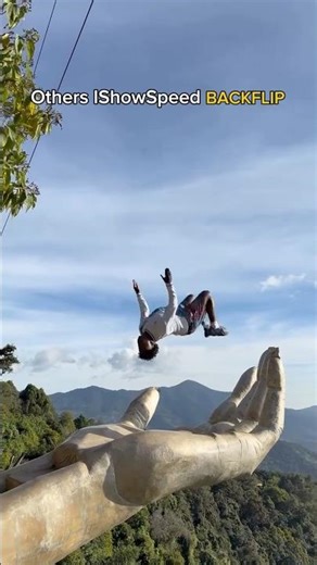 Others IShowSpeed Backflip vs ...☠️#shorts #viralshorts