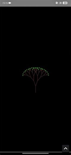 Beautiful Python Turtle Tree 🌳 | Animated Coding #Shorts #trending #coding