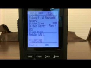 Uniden Bearcat BCD436HP P25 Phase 2 (1st video)