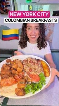 NYC’s Best Colombian Breakfast Spots & Food I’ve Tried #nycfood #colombianfood