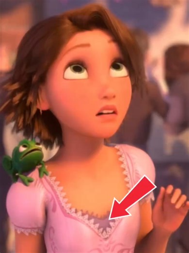 Sush a smart detail #animationtiktok #tangled