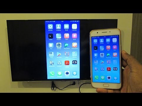 Connect Android phone to SMART TV!!! How to screen mirror on OPPO!!!