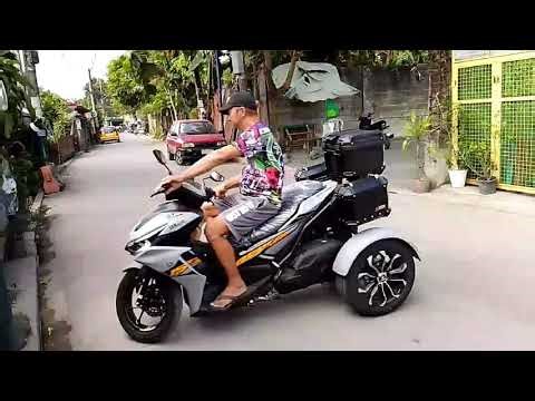 Street LEGAL mobility trikes na registered & officially documented sa LTO database na 3-wheel motor
