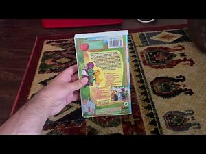 Barney’s Musical Castle Live! 2001 VHS Side Label 077