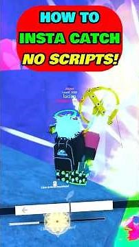 How To INSTA CATCH in Fisch WITHOUT SCRIPTS!! #roblox #fisch #robloxshorts #shorts