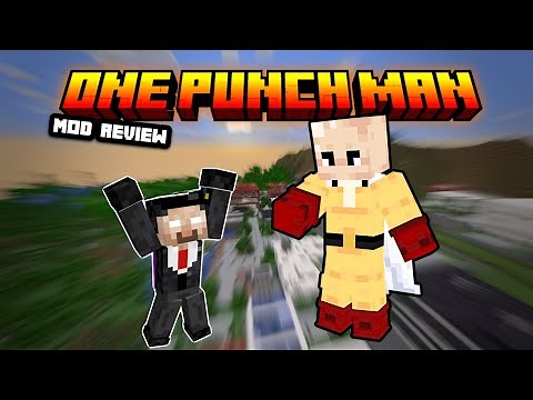 Reviewing the One Punch Man Mod in Minecraft 1.20.1! (Prime Punch | One Punch)