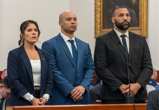 3 state troopers plead not guilty to charges connected to death of recruit after boxing match