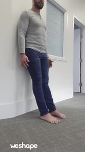 Strengthen your muscles, protect your body! This quick exercise helps absorb shock and supports your knees. Lean on the wall, lift those toes, and feel the difference! 💪 #FitnessTips #Workout ✨Join the Challenge Today!💪✨ https://link.weshape.com/fb-challenge-Q124MF4 | WeShape