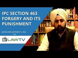 IPC Section 463 (Forgery)