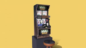 Casino Slot machine - Low Poly - Buy Royalty Free 3D model by jelsadones