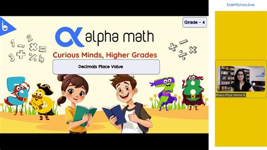 Alpha Math - Bhanu Priya Verma - 14 Mar, 2026 17:00 (96666)
