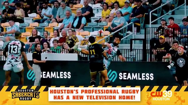EXCLUSIVE: Watch your Houston Sabercats LIVE in 2025 ONLY on CW39 Houston