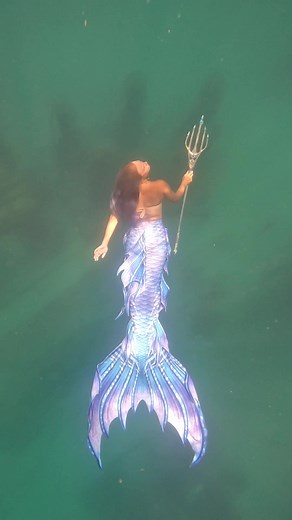 Behind the Scenes from my Mermaid Movie 🔱 #thewanderingmermaid #mermaid #movie #jk #ocean #dream #trident #sail #boat #swim