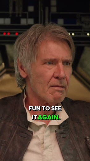 Harrison Ford's REACTION To Returning To The Millenium Falcon